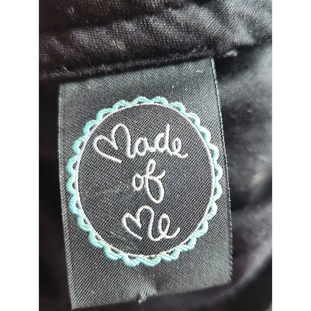 Made of Me Women's Black Army Cap, One Size, Y2k Messenger